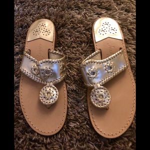 Jack Rogers Leather Sandals 8.5